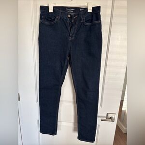 Banana Republic Slim Travel Jean Indigo Rinse Wash 32x32